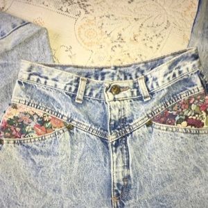 Zena acid vintage wash mom jean heaven ~ 28" waist